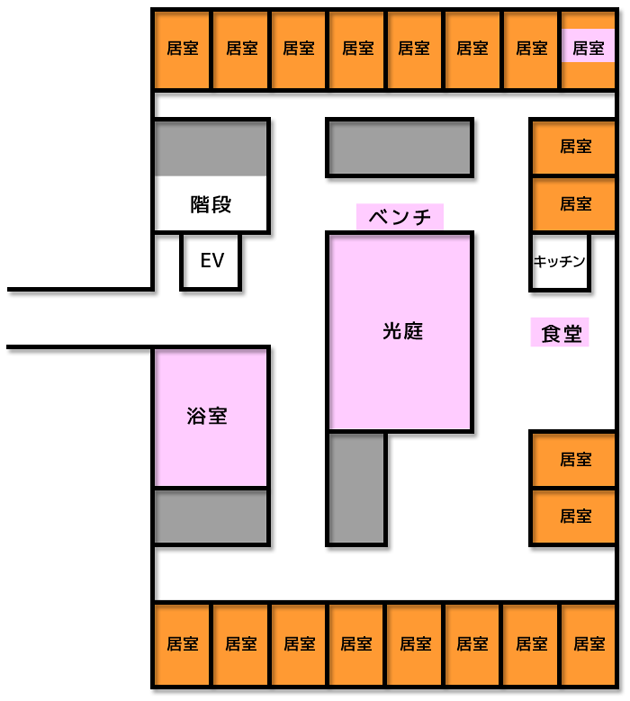 新棟2階